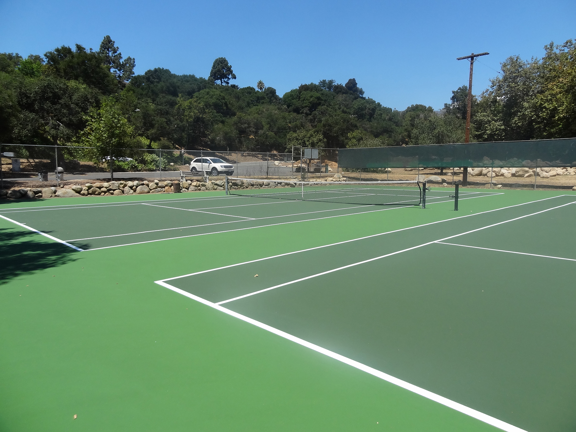 Oak Park Tennis Courts Parks and Recreation